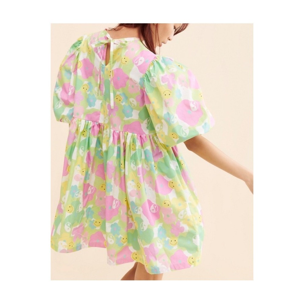 By‎ Megan Crosby Olive Mini Dress - Picture 3 of 6